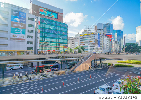 仙台駅西口の街並み 73837149