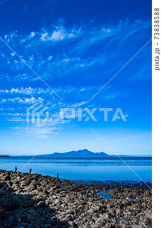 青空の長部田海床路 73838588