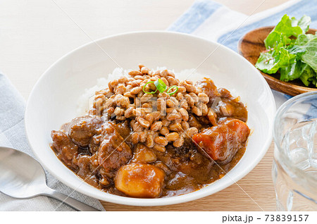 納豆カレー 納豆カレー 73839157