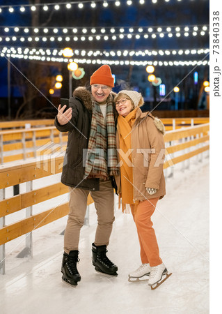 Selfie portrait on the rink Selfie portrait on the rink 73840338