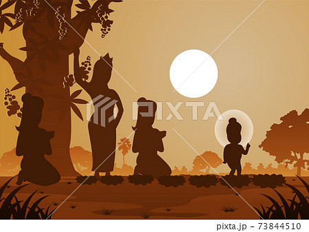 lord of Buddha was born under tree 73844510