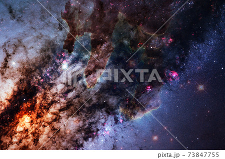 Galaxy somewhere in outer space. Elements of this image furnished by NASA Galaxy somewhere in outer space. Elements of this image furnished by NASA 73847755