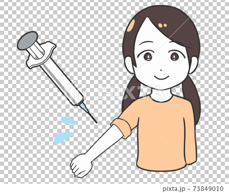 女孩打疫苗 73849010