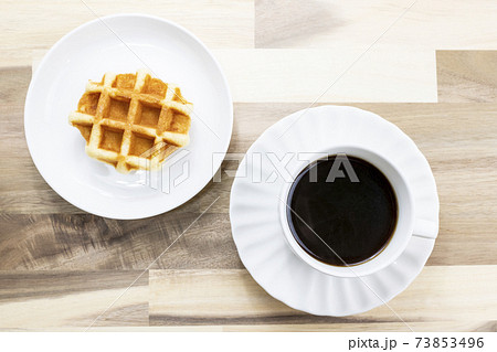 コーヒーとワッフル コーヒーとワッフル 73853496