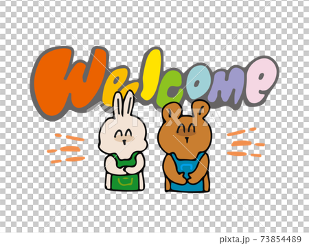 Welcome to WELCOME Welcome Bear Rabbit Welcome to WELCOME Welcome Bear Rabbit 73854489