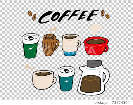 コーヒーカップ　複数　種類 73854504