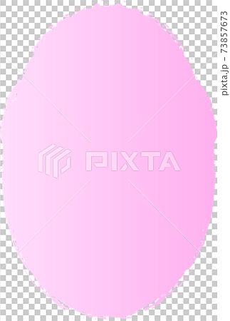 Circle drawn with pink ink for Hinamatsuri 73857673