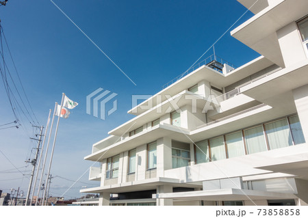 田村市役所 ユニバーサルデザイン 青空 田村市役所 ユニバーサルデザイン 青空 73858858