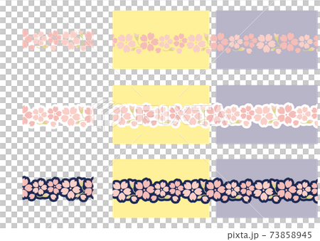 桜の帯3パターン 73858945