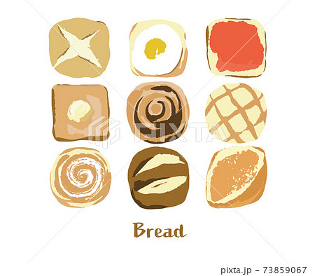 パンのイラスト素材 パンのイラスト素材 73859067