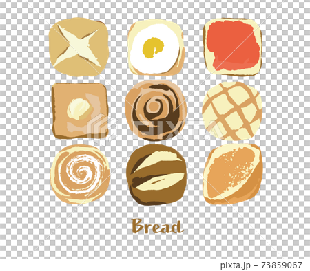 パンのイラスト素材 パンのイラスト素材 73859067
