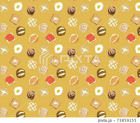 パンのパターン柄 73859155