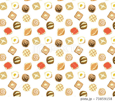 パンのパターン柄 73859158