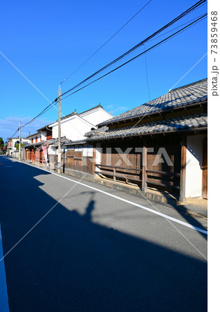 萩　御成道　古い街並み　萩市 73859468