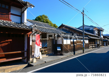 萩　菊谷家住宅　古い街並み　萩市 73860821