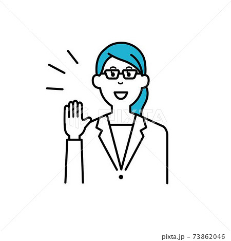 お医者さん女性 お医者さん女性 73862046