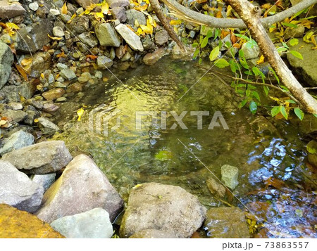 群馬県・榛名山の秘湯「ガラメキ温泉」の湯船 73863557