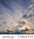 空 雲 夕焼け 73864558