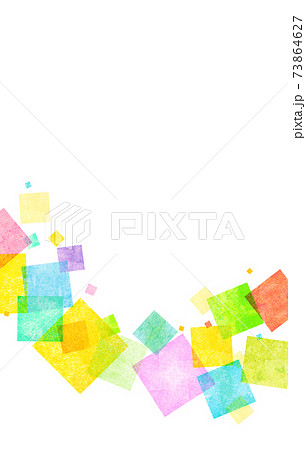 背景素材 カラフルテクスチャーのイラスト素材