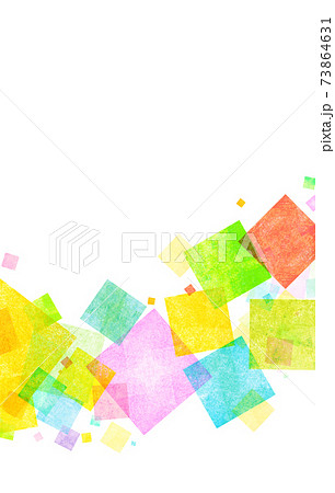 背景素材 カラフルテクスチャーのイラスト素材
