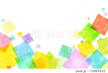 背景素材　カラフルテクスチャー 73864632