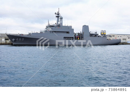 敷設艦「むろと」in 下関港 敷設艦「むろと」in 下関港 73864891