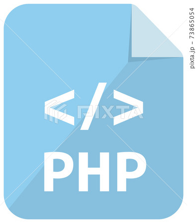ファイル形式 プログラミング言語 ベクターアイコンイラスト Phpのイラスト素材