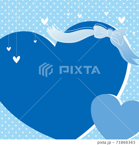 whiteday　ホワイトデー　ハート　バナー　POP　正方形 73866365