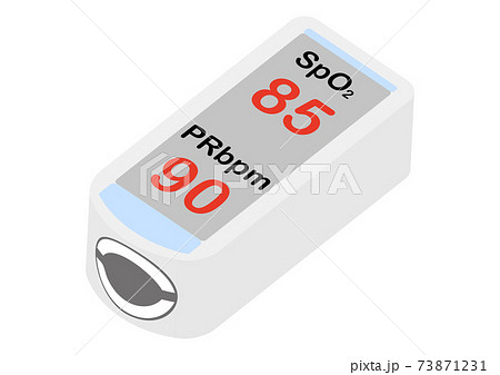 パルスオキシメーター、値が低い 73871231