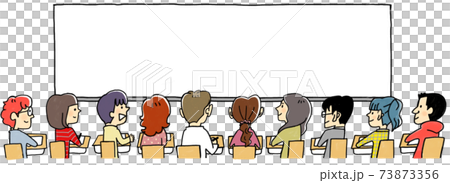 Whiteboards and people taking lectures 73873356