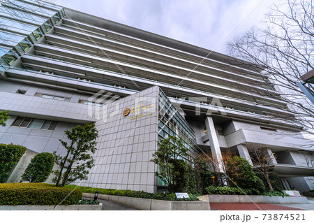 日本の横浜都市景観 昭和大学横浜市北部病院などを望む＝横浜市都筑区 73874521