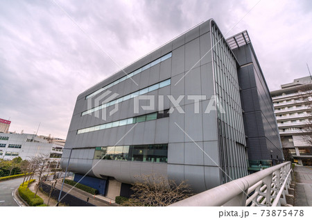 日本の横浜都市景観 野村総合研究所などを望む＝横浜市都筑区 73875478