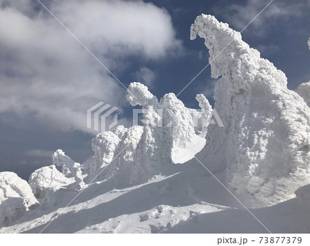 冬の八甲田のスノーモンスター 73877379