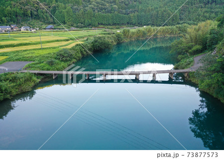 高知県四万十町 一斗俵沈下橋 高知県四万十町 一斗俵沈下橋 73877573