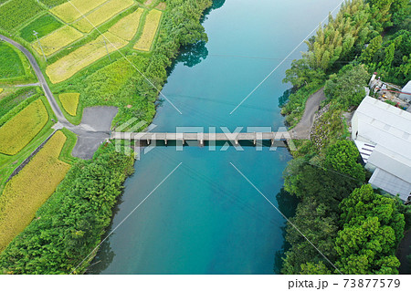 高知県四万十町　一斗俵沈下橋 73877579