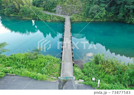 高知県四万十町 一斗俵沈下橋 高知県四万十町 一斗俵沈下橋 73877583