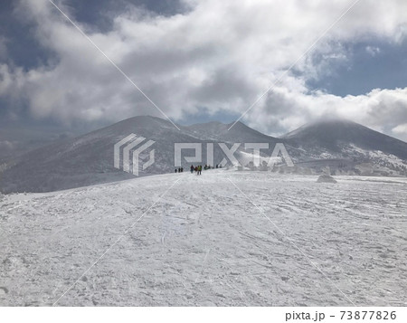 冬の八甲田ロープウェースキー場のフォレストコース 冬の八甲田ロープウェースキー場のフォレストコース 73877826