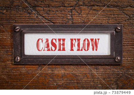 cash flow - file cabinet label 73879449