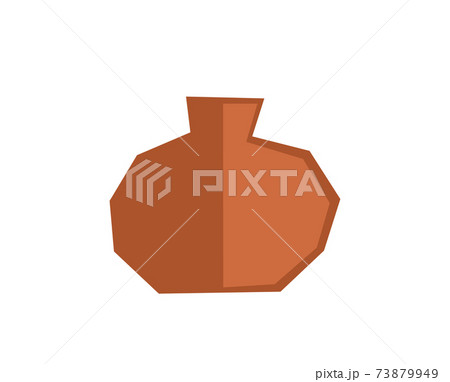 Abstract trendy hand drawn vector vase. Design illustration for Interior element. Vase isolated on white background. Scandinavian minimalist style. Modern print, boho poster. Home decor Abstract trendy hand drawn vector vase. Design illustration for Interior element. Vase isolated on white background. Scandinavian minimalist style. Modern print, boho poster. Home decor 73879949