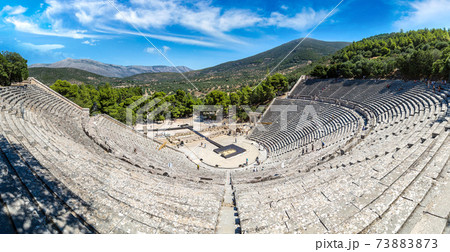 Epidaurus Amphitheater in Greece Epidaurus Amphitheater in Greece 73883873