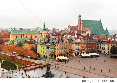 Panoramic view of Warsaw Panoramic view of Warsaw 73884166