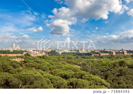 Skyline view of Madrid, Spain Skyline view of Madrid, Spain 73884393