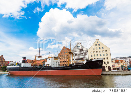 SS SOLDEK on Motlawa river in Gdansk 73884684