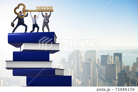 Education concept with books and people Education concept with books and people 73886159