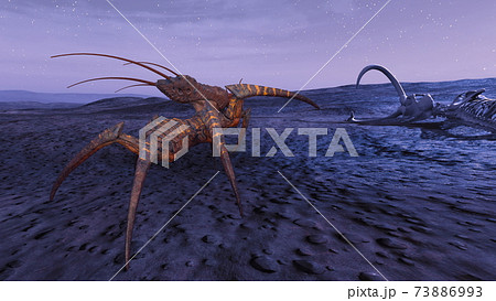 地球外生命体のイラスト素材