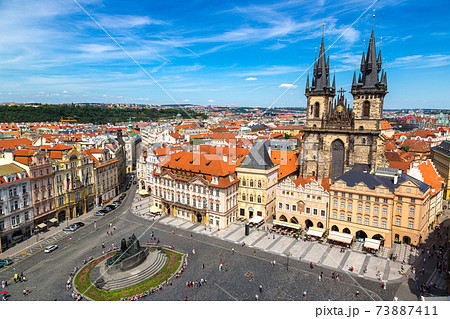 Old Town square in Prague Old Town square in Prague 73887411
