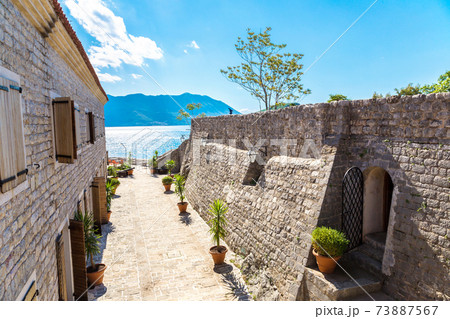 Citadel in old town in Budva Citadel in old town in Budva 73887567