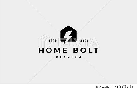 Home Bolt Logo Vector Design Icon Illustration Home Bolt Logo Vector Design Icon Illustration 73888545