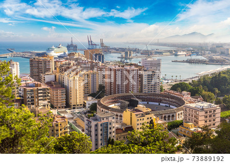 Panoramic view of Malaga 73889192