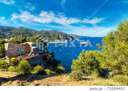 Beach at Tossa de Mar, Spain 73889402